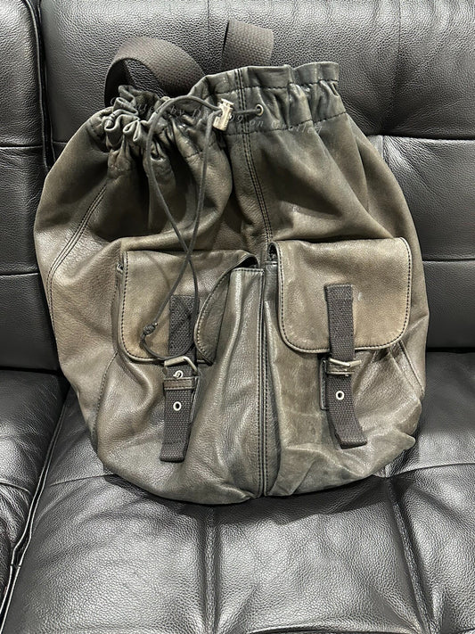 Yohji Yamamoto Y's Men's Sheepskin Backpack