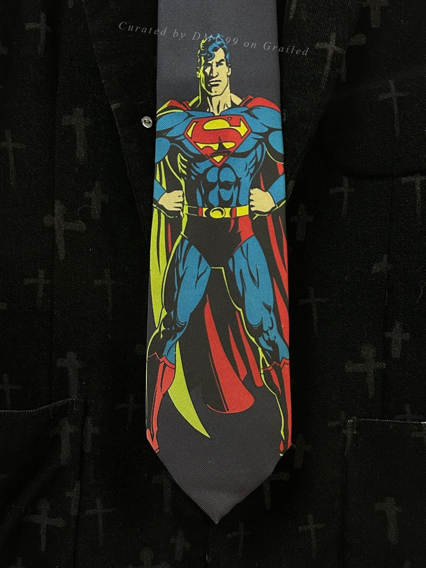 Yohji Yamamoto Y's Superman Tie