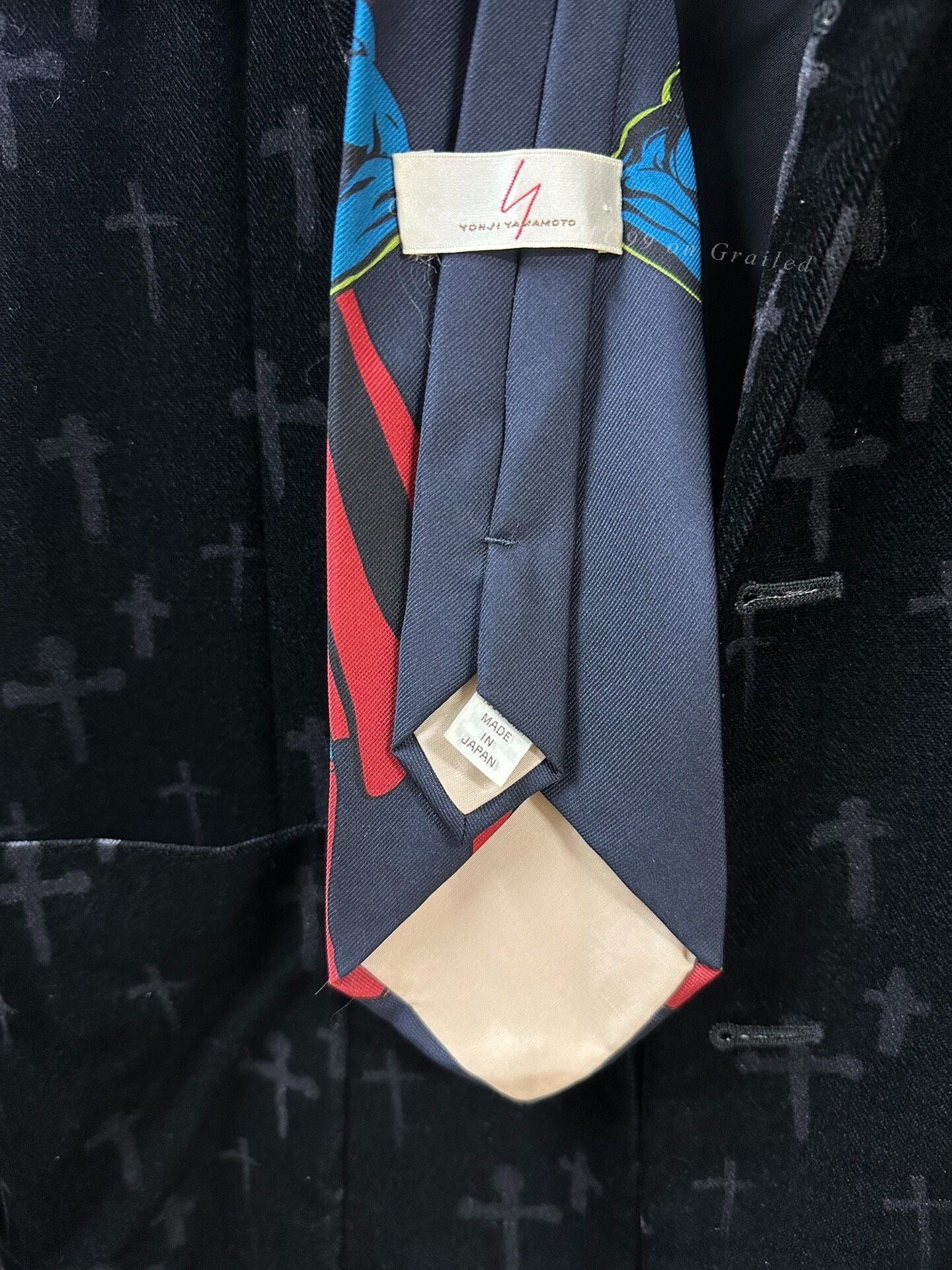 Yohji Yamamoto Y's Superman Tie
