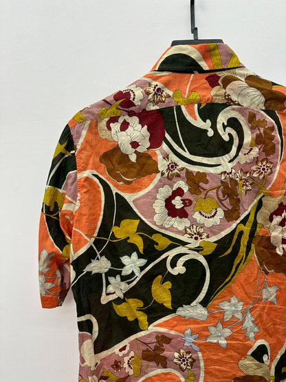 Dries Van Noten Floral Short-Sleeve Shirt