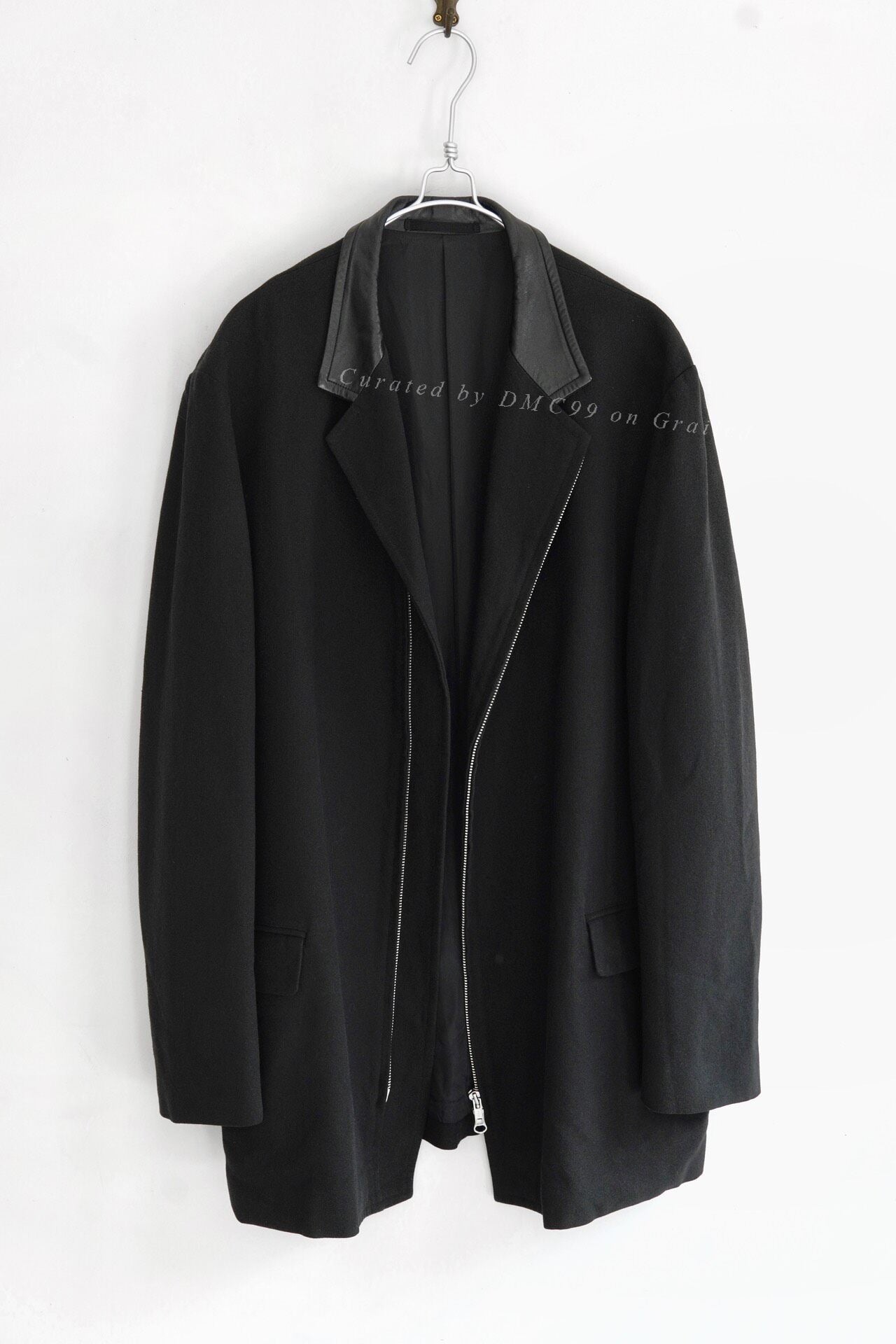 Y's for men Yohji Yamamoto leather collar jacket