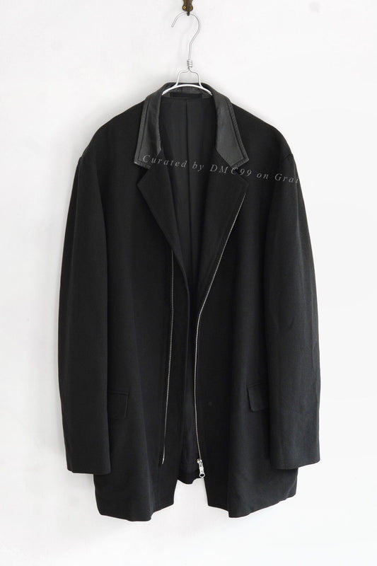 Y's for men Yohji Yamamoto leather collar jacket