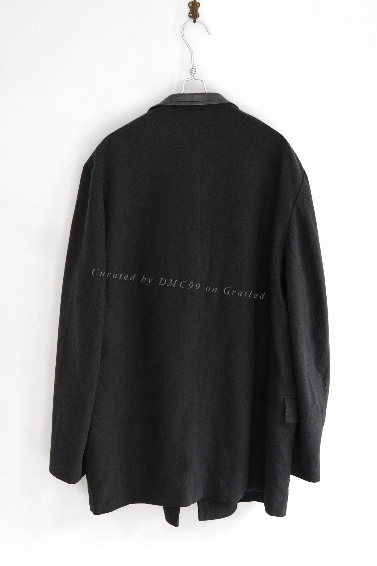 Y's for men Yohji Yamamoto leather collar jacket