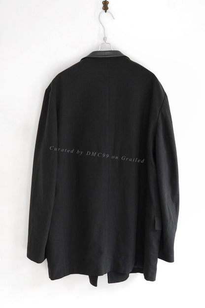 Y's for men Yohji Yamamoto leather collar jacket