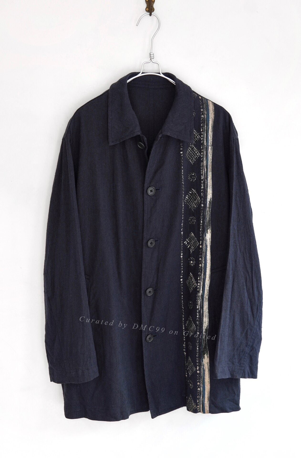 Yohji Yamamoto 90s Linen Totem Jacket