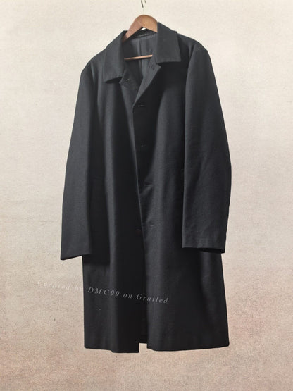 Yohji Yamamoto 02AW Men's Wool Coat Size 4