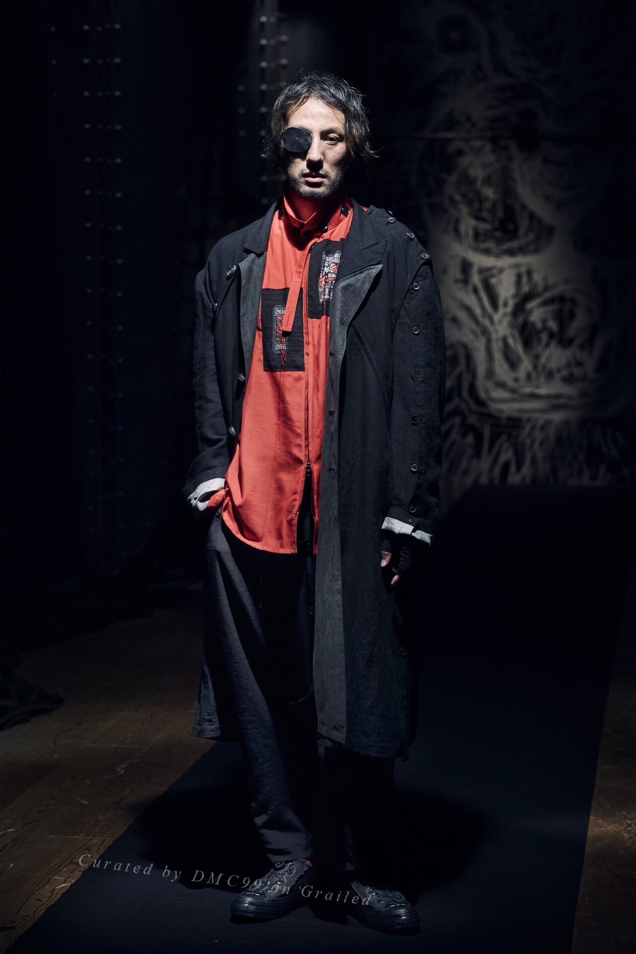 Yohji Yamamoto S/S 2021 Deconstructed Shirt