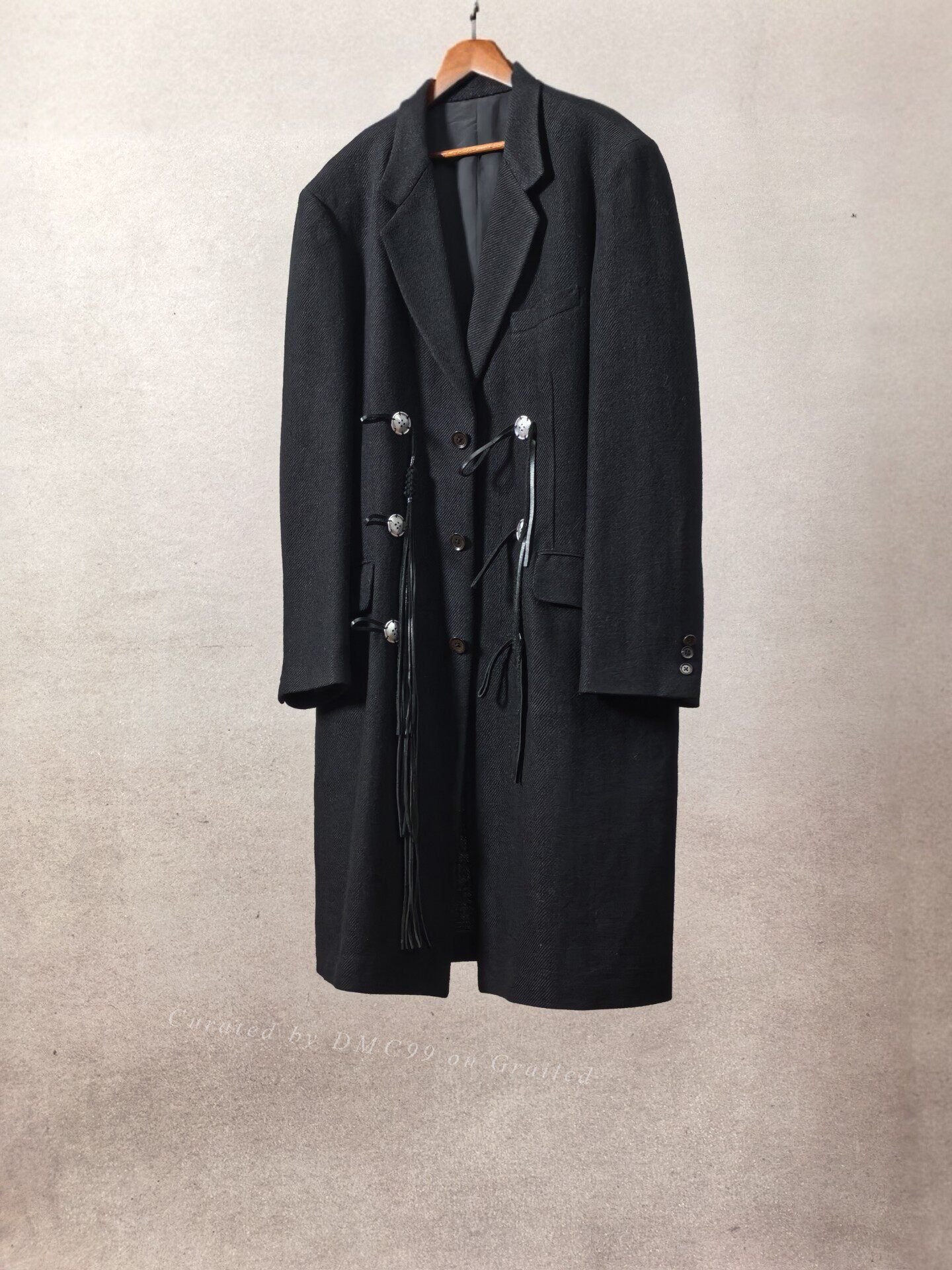 Yohji Yamamoto Pour Homme 05AW Black Coat