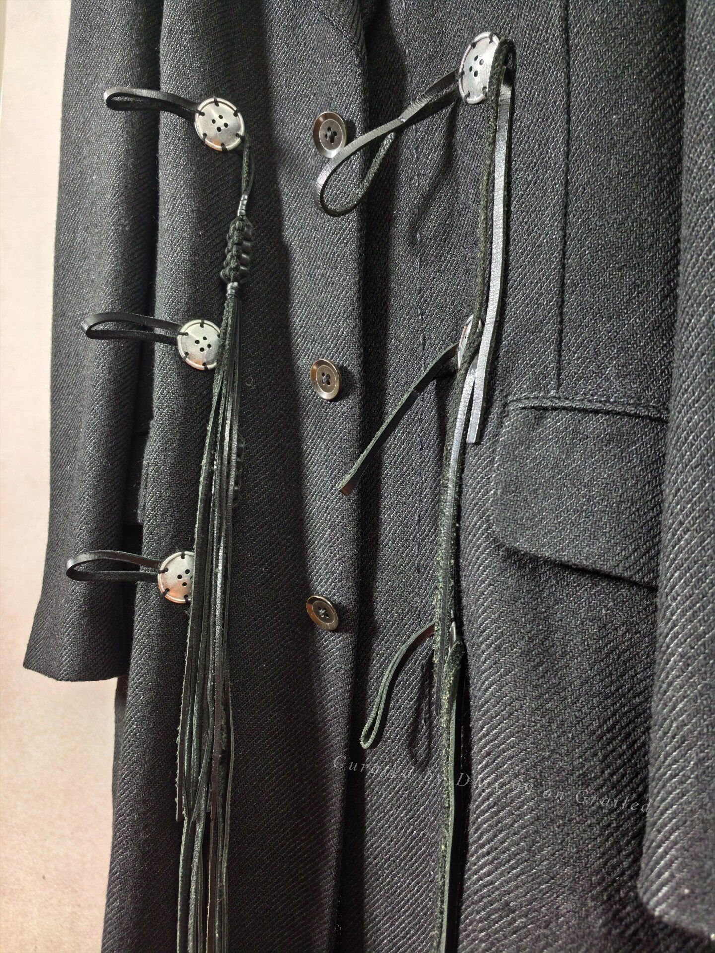 Yohji Yamamoto Pour Homme 05AW Black Coat