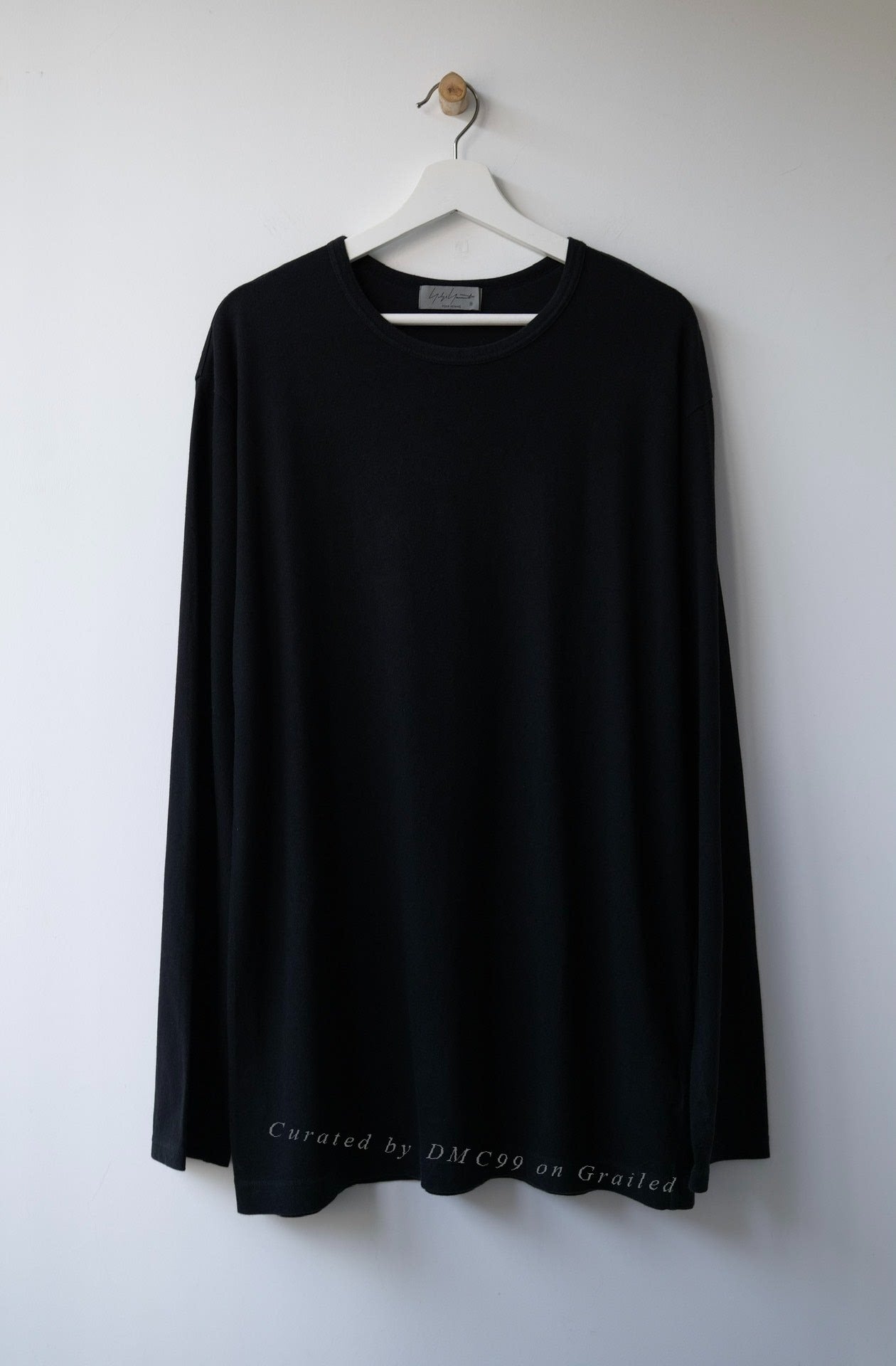 Yohji Yamamoto Pour Homme 24AW Minimal Black Top