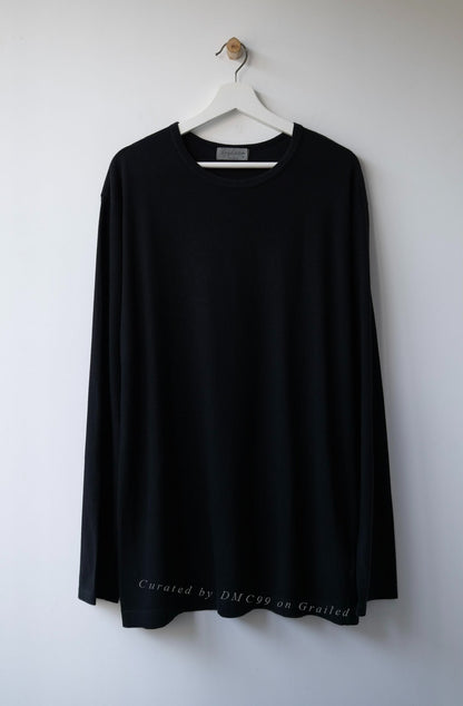 Yohji Yamamoto Pour Homme 24AW Minimal Black Top