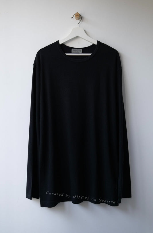 Yohji Yamamoto Pour Homme 24AW Minimal Black Top