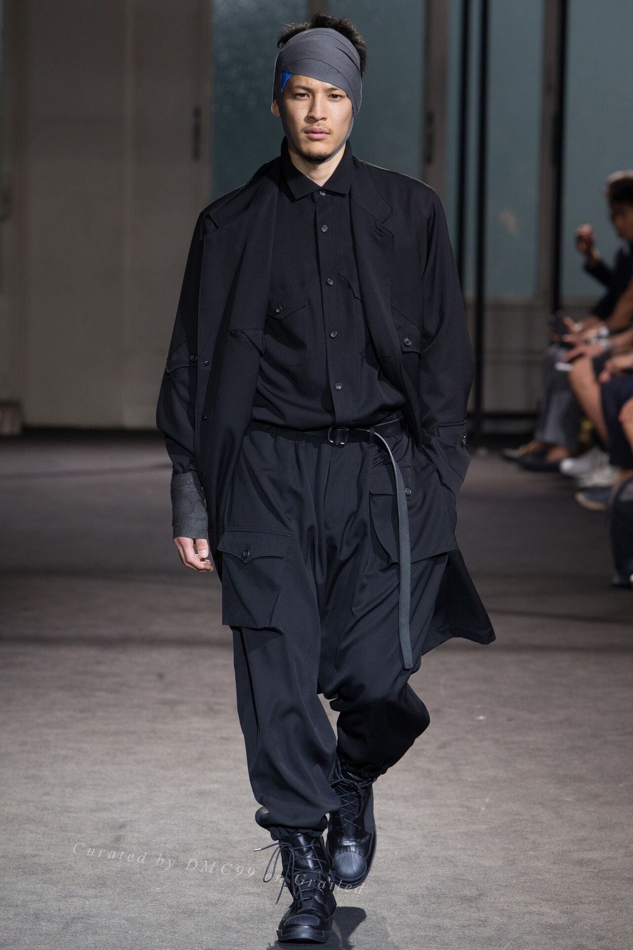 Yohji Yamamoto Pour Homme S/S 2017 Wool Pocket Shirt