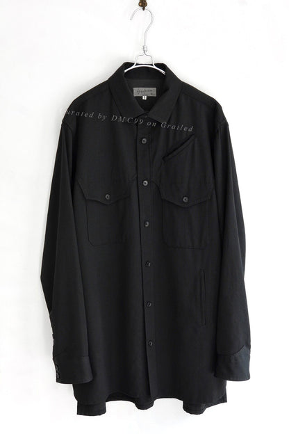 Yohji Yamamoto Pour Homme S/S 2017 Wool Pocket Shirt