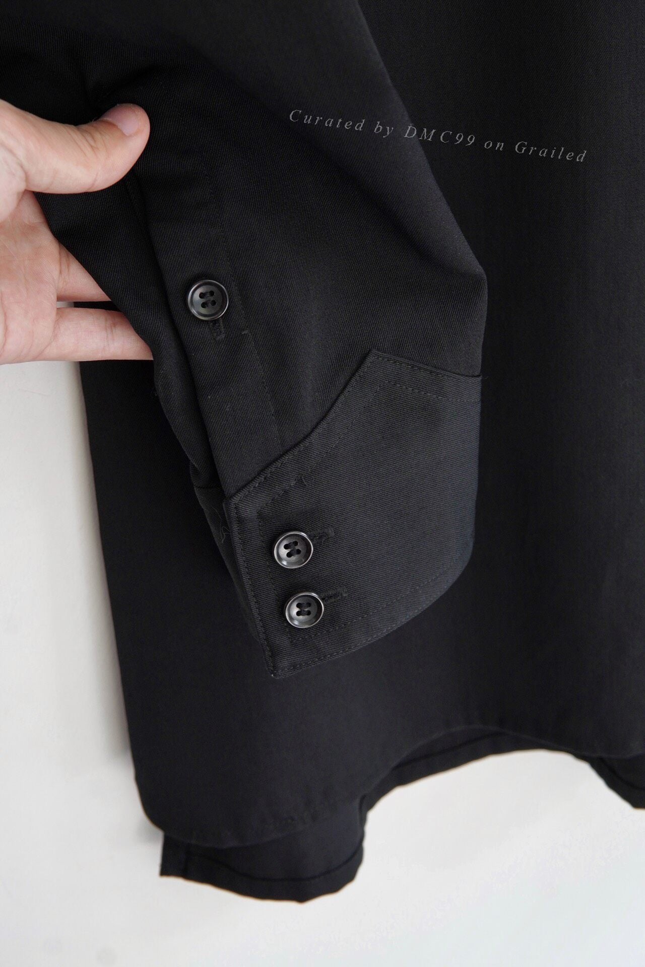 Yohji Yamamoto Pour Homme S/S 2017 Wool Pocket Shirt
