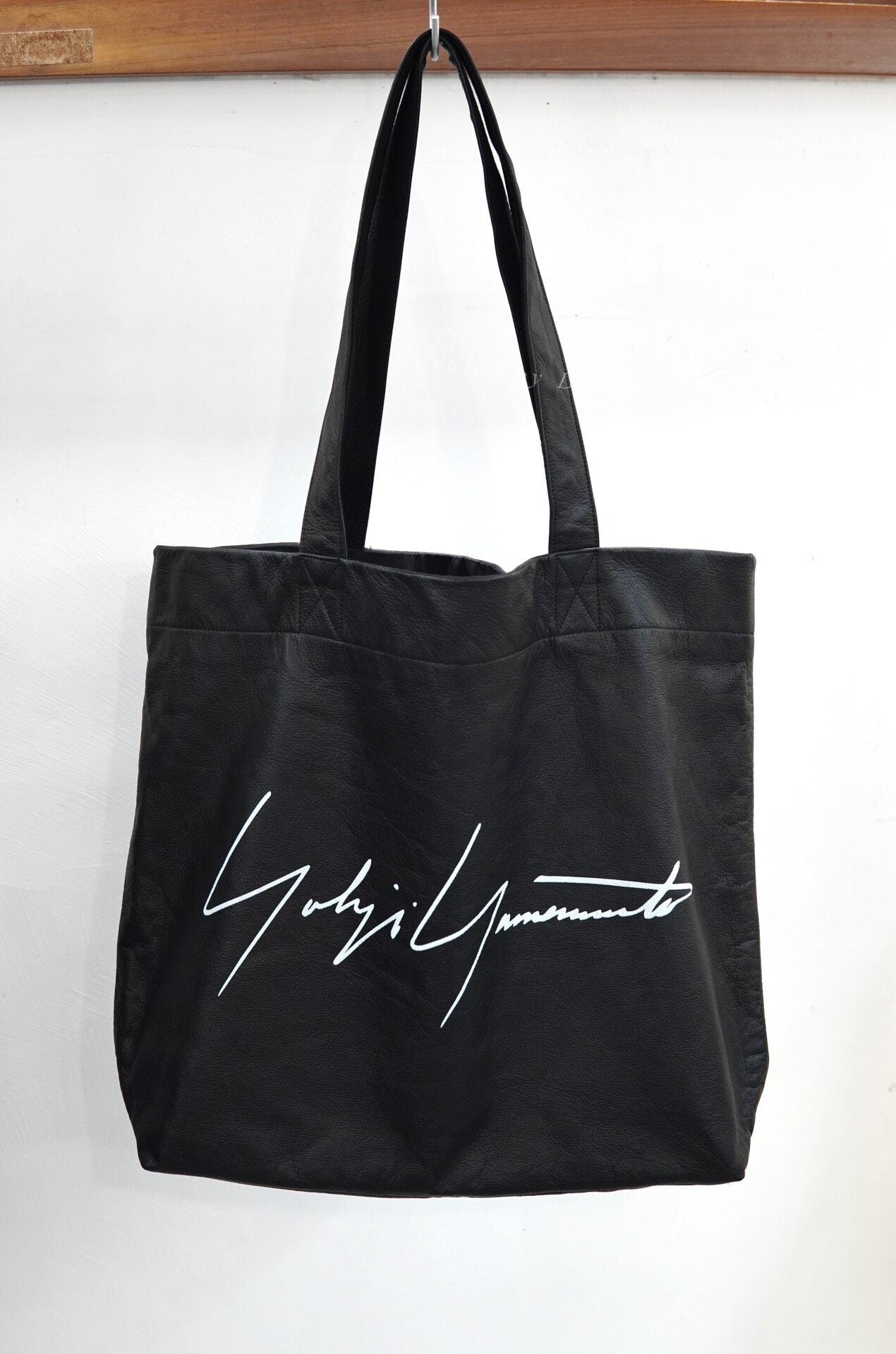 Yohji Yamamoto Leather Tote Aoyama Limited