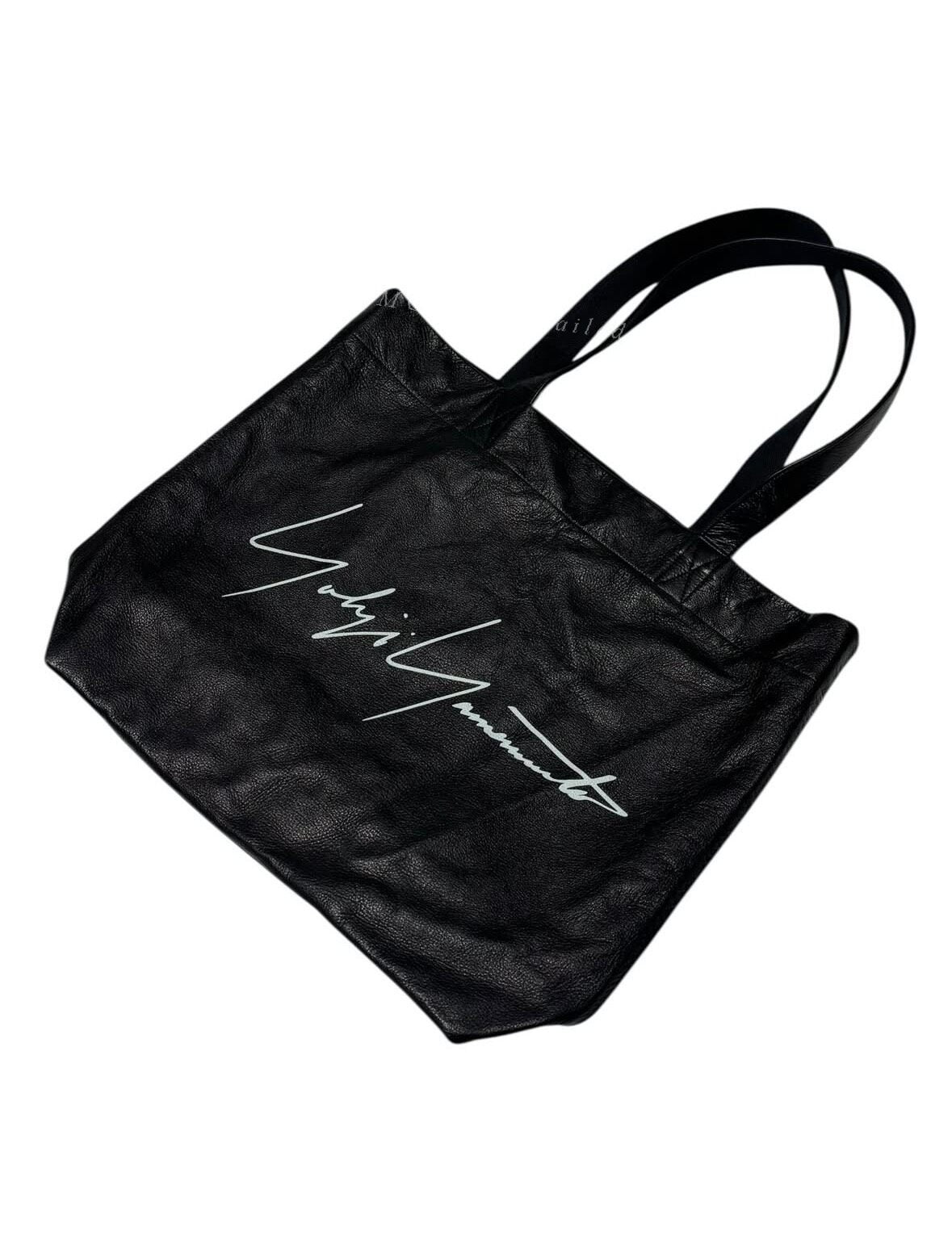 Yohji Yamamoto Leather Tote Aoyama Limited