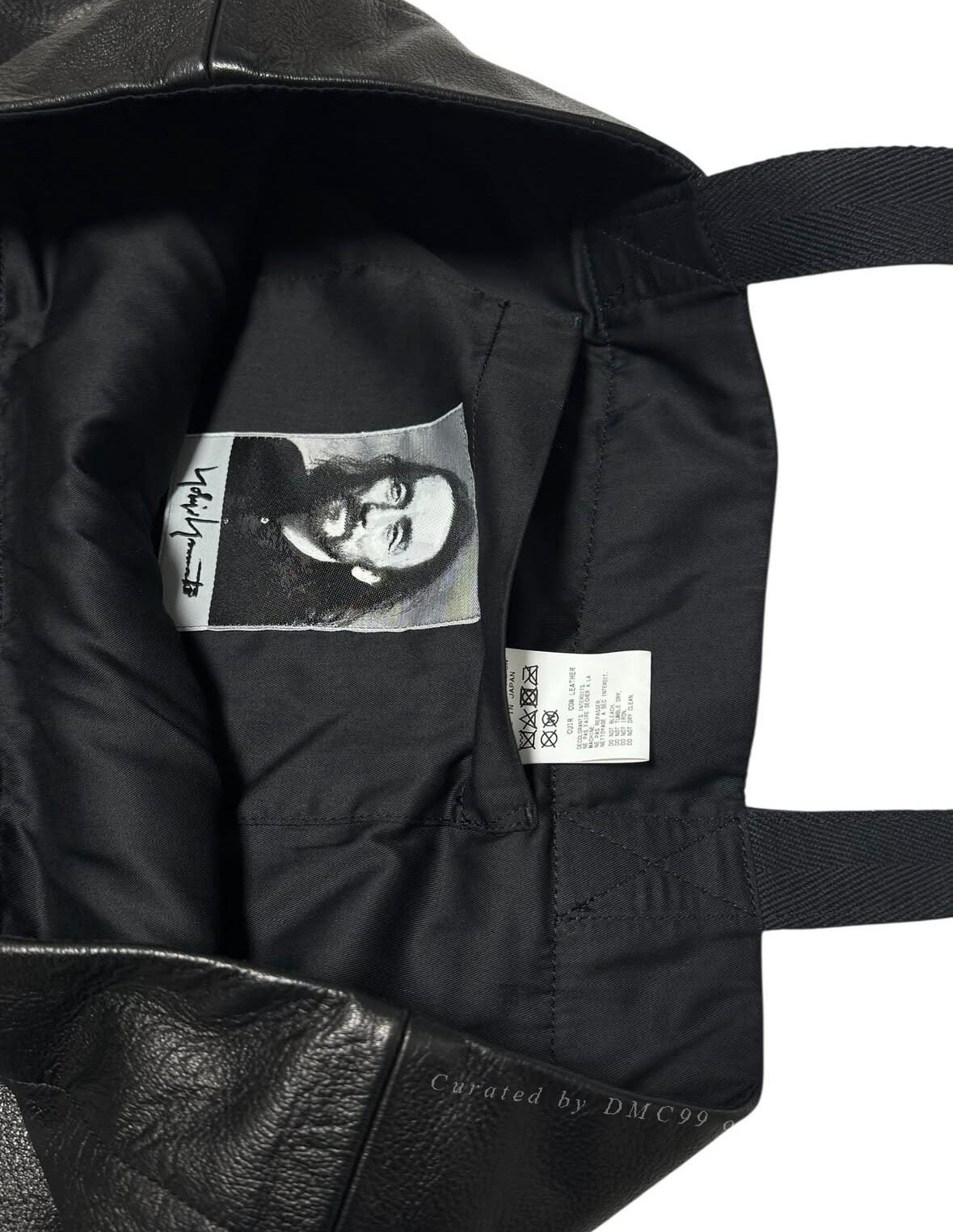 Yohji Yamamoto Leather Tote Aoyama Limited