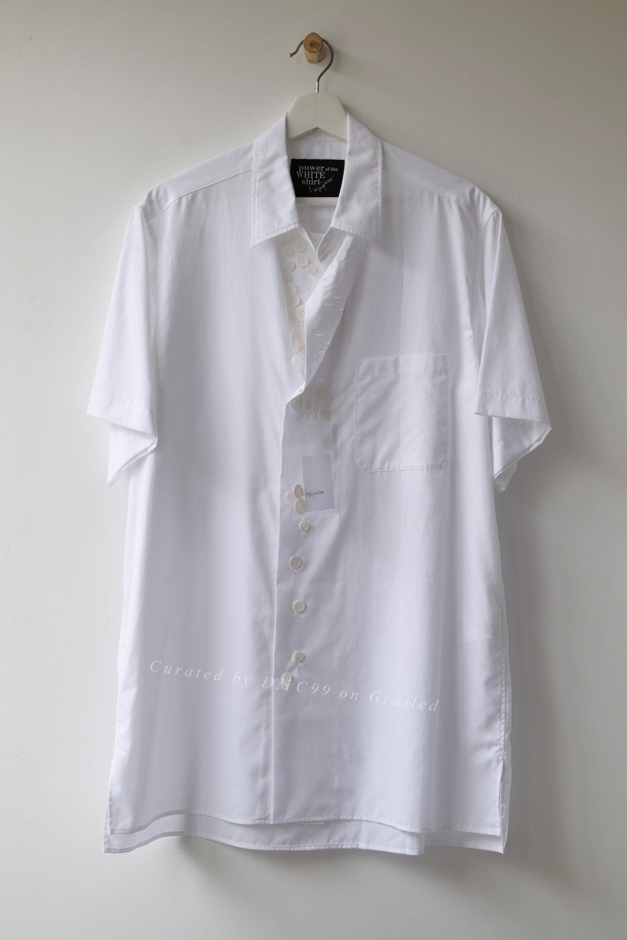 Yohji Yamamoto Pour Homme 26AW Short-Sleeve Shirt