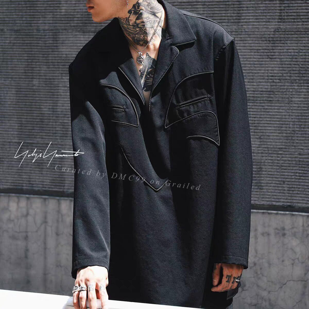 Yohji Yamamoto Pour Homme 85AW Eagle Sweater