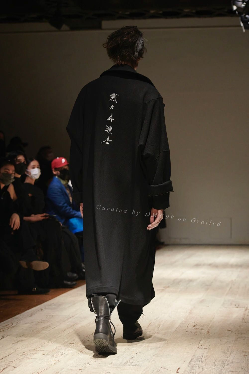 Yohji Yamamoto A/W 2022 Embroidered Coat