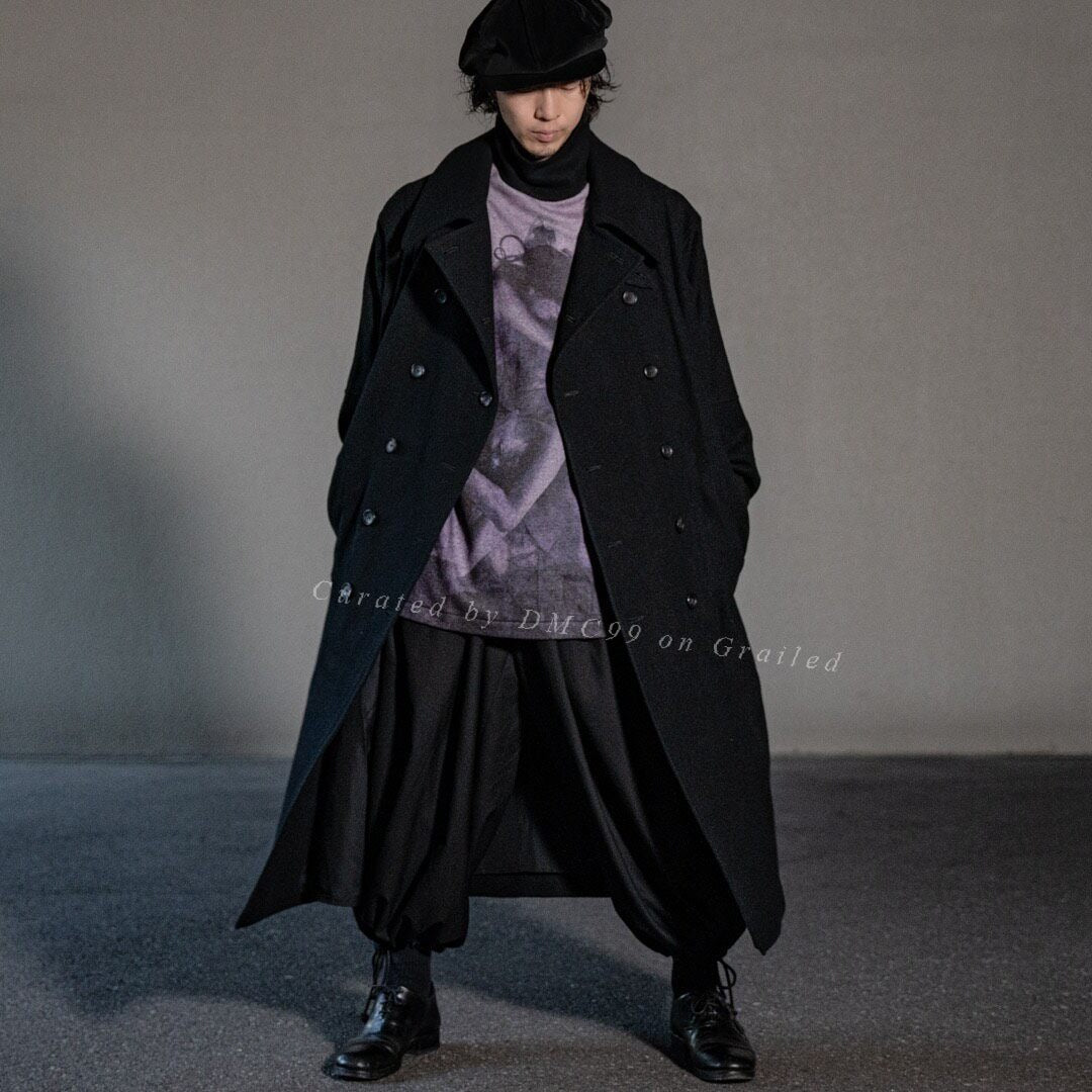 Yohji Yamamoto A/W 2022 Embroidered Coat