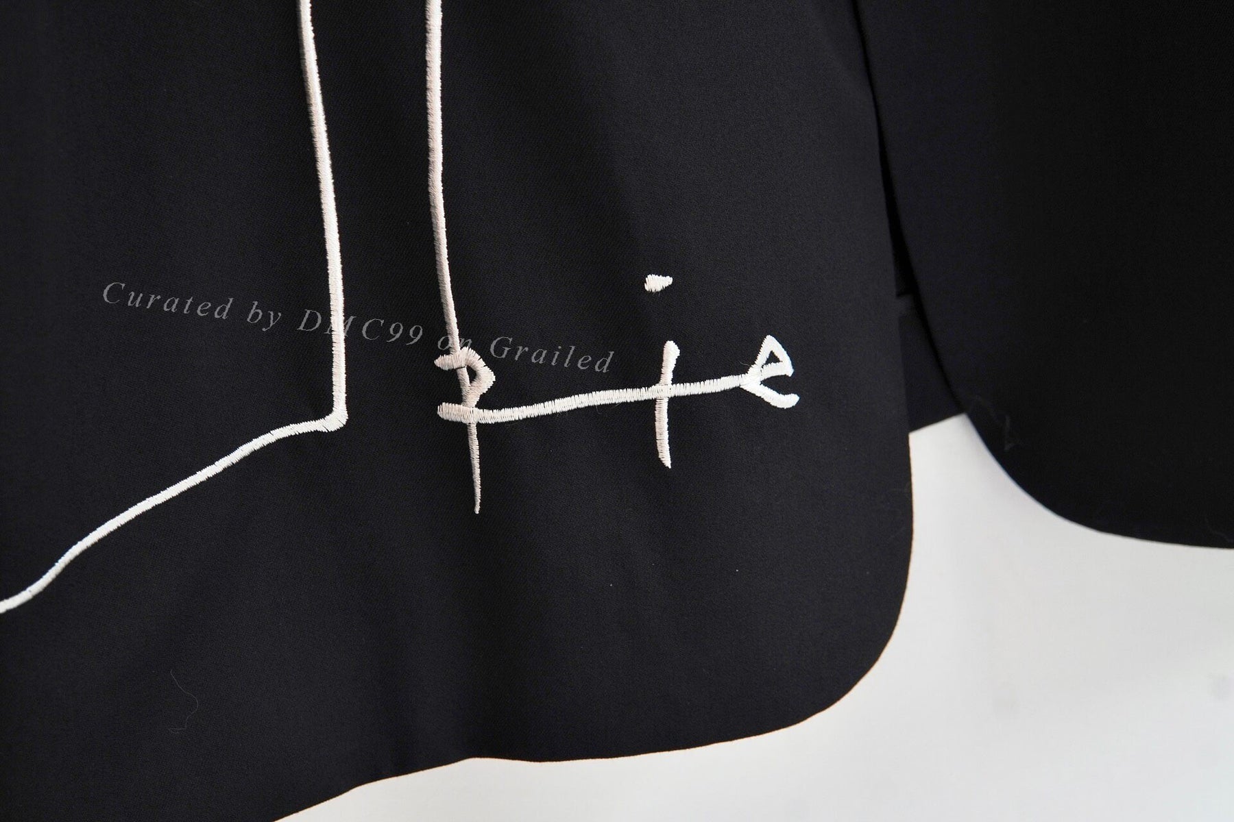 Yohji Yamamoto A/W 2016 Miyazawa Embroidery Wool JKT