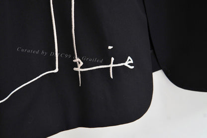 Yohji Yamamoto A/W 2016 Miyazawa Embroidery Wool JKT