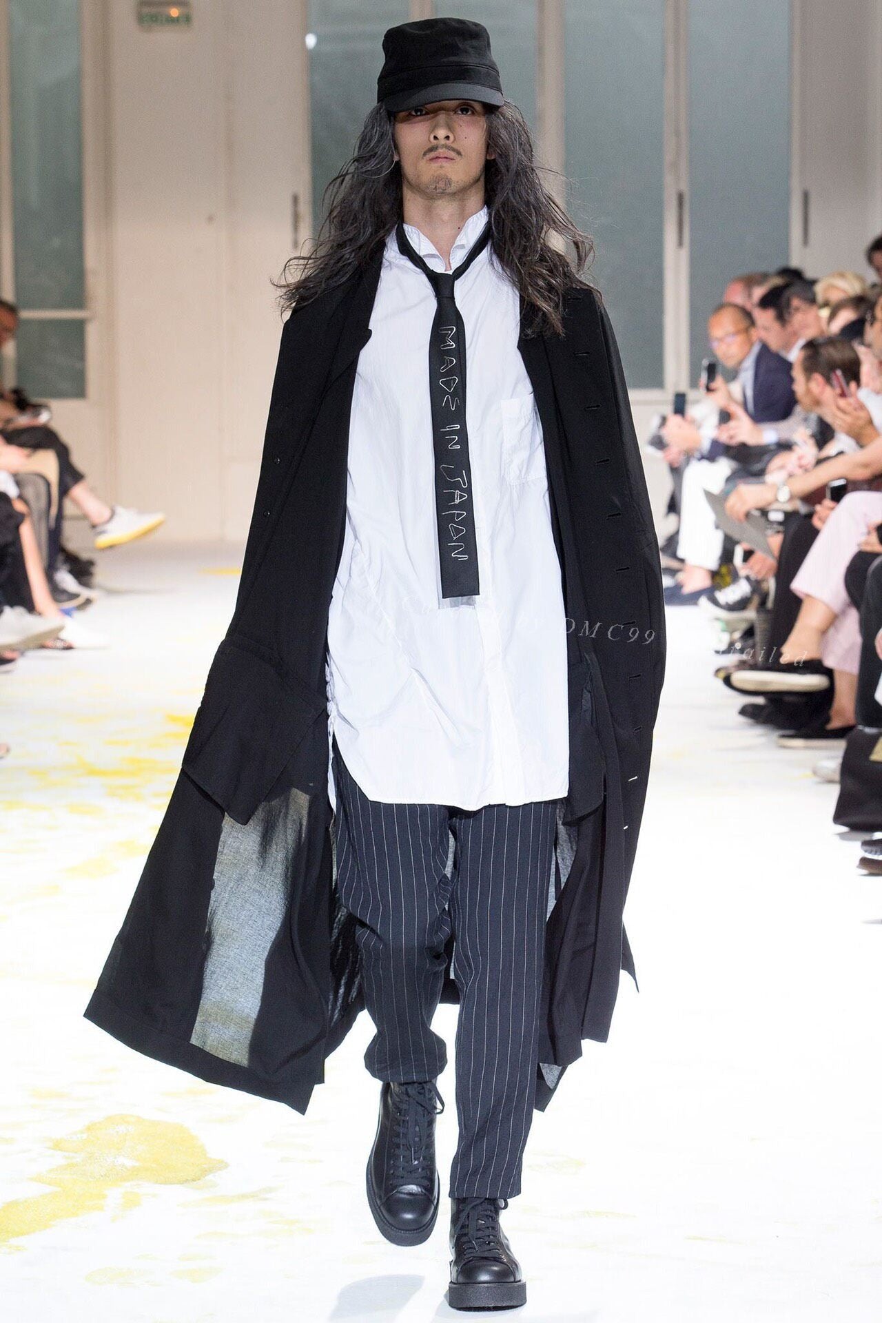 Yohji Yamamoto Pour Homme S/S 2018 Monk Shirt