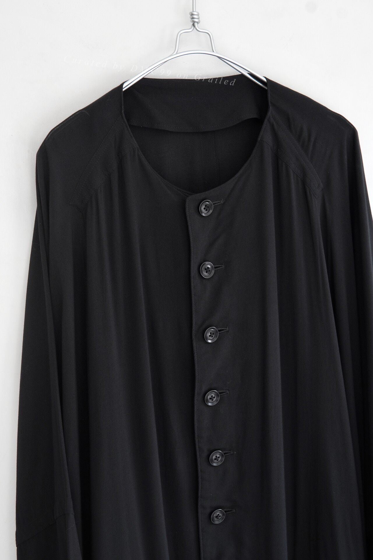 Yohji Yamamoto Pour Homme S/S 2018 Monk Shirt