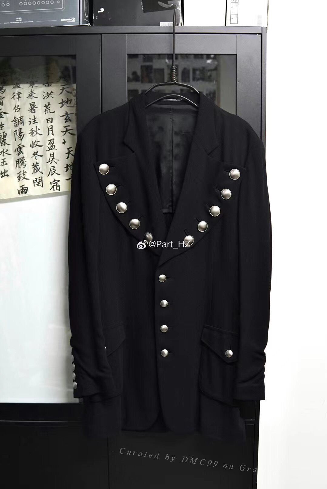 Yohji Yamamoto S/S 2022 Silver Button Jacket