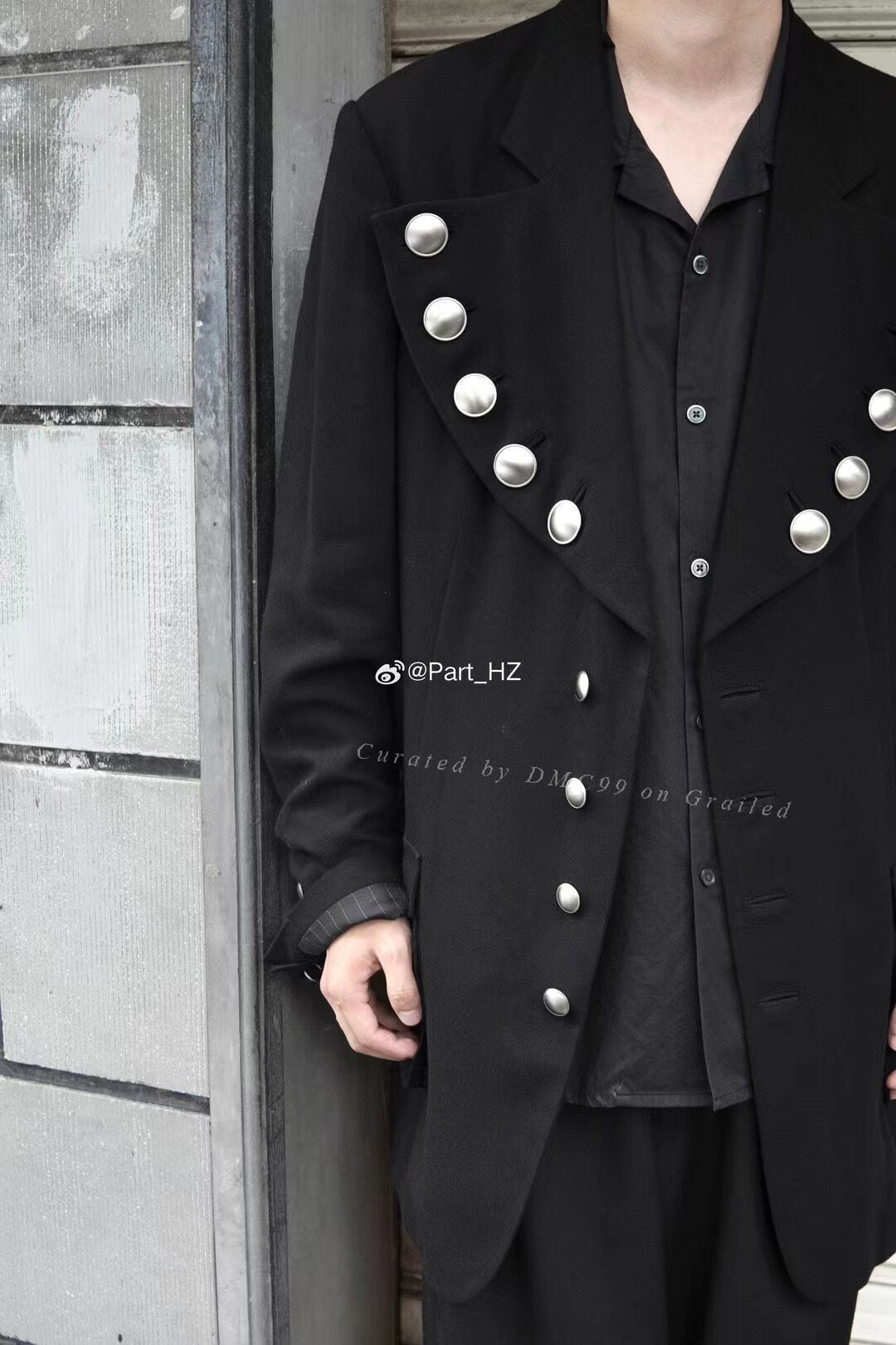Yohji Yamamoto S/S 2022 Silver Button Jacket