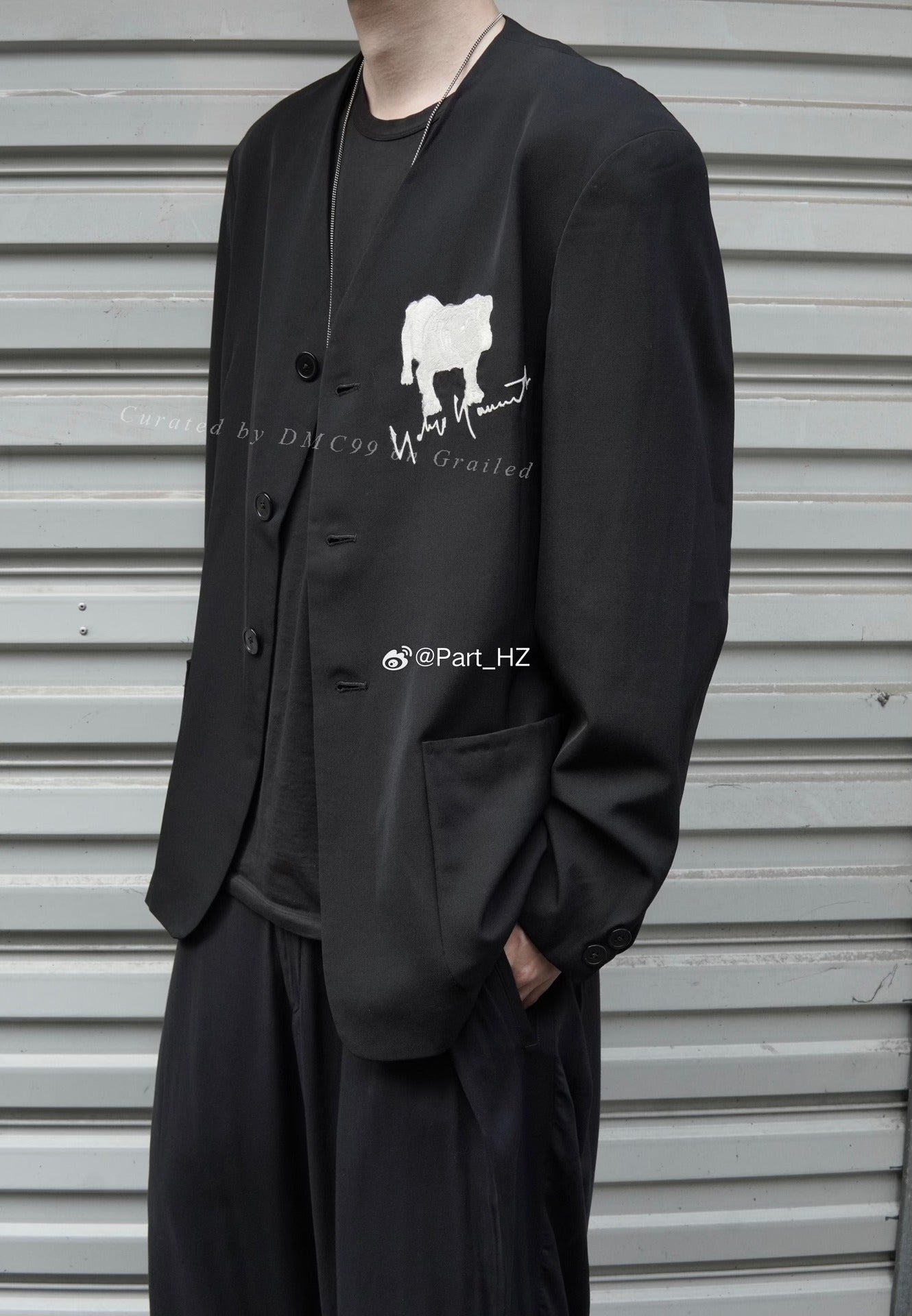 Yohji Yamamoto Pour Homme S/S 1990 Dog Jacket