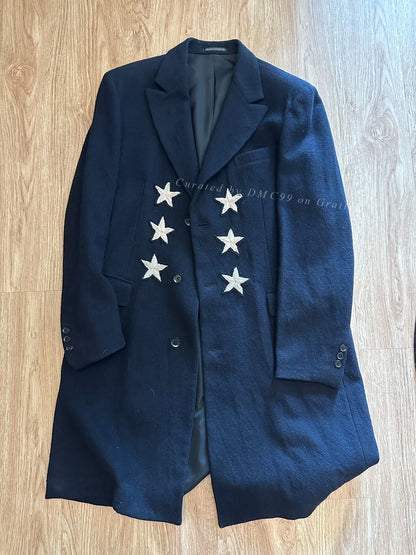 Yohji Yamamoto 2006AW Baroque Star Embroidery Coat