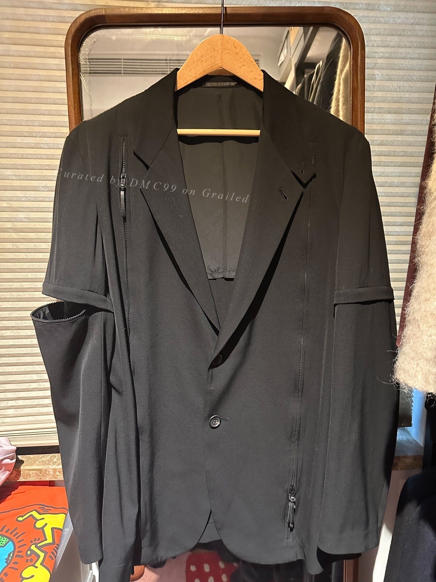 Yohji Yamamoto 99SS Deconstructed Blazer