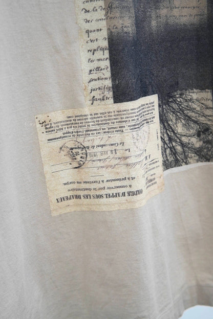 Ziggy Chen S/S 2020 Back Postcard Patchwork Tee