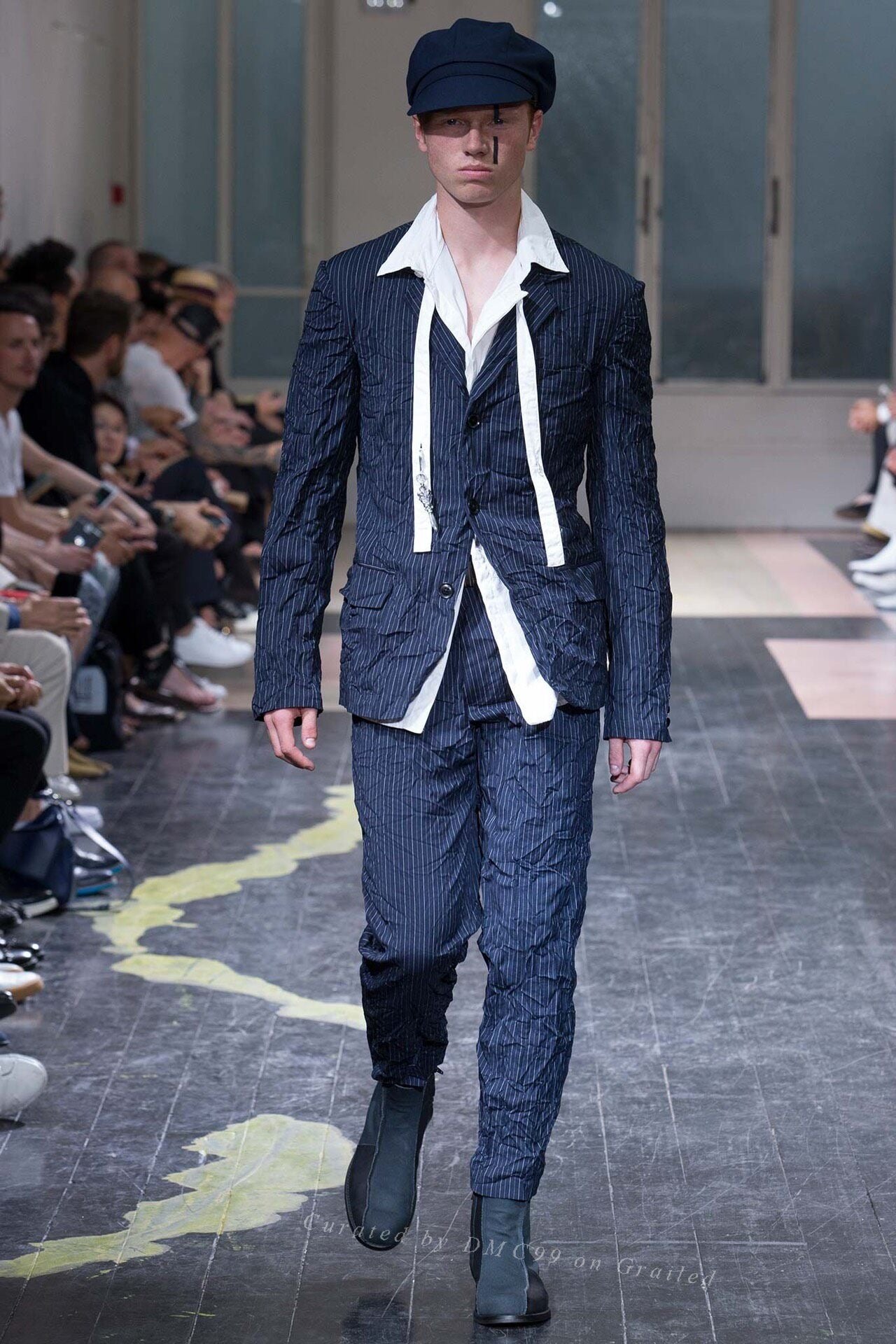 Yohji Yamamoto S/S 2016 Ribbon Shirt