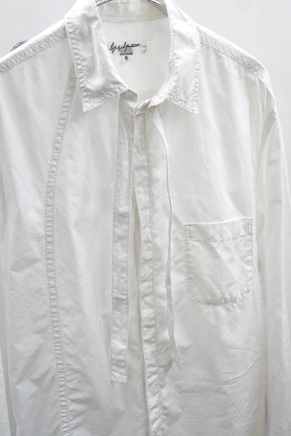 Yohji Yamamoto S/S 2016 Ribbon Shirt
