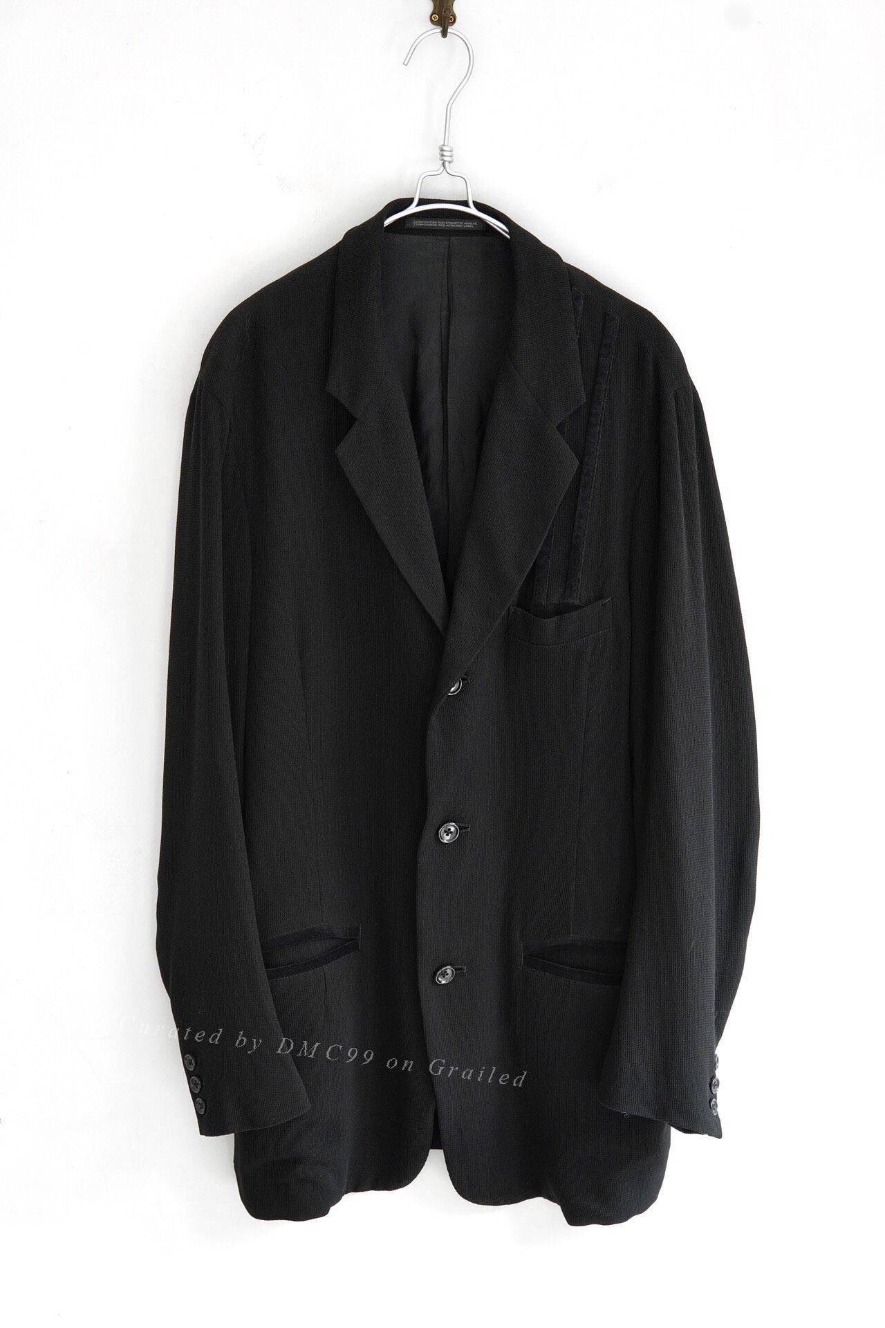 Yohji Yamamoto 1997 Rayon Coat