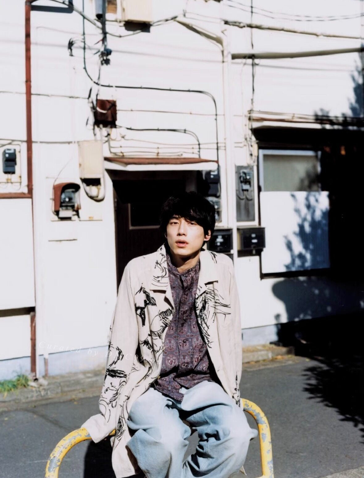 Yohji Yamamoto S/S 2018 Graffiti Shirt Jacket