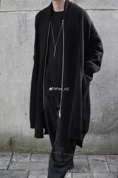 Yohji Yamamoto Pour Homme A/W 2020 Wool Zip Coat