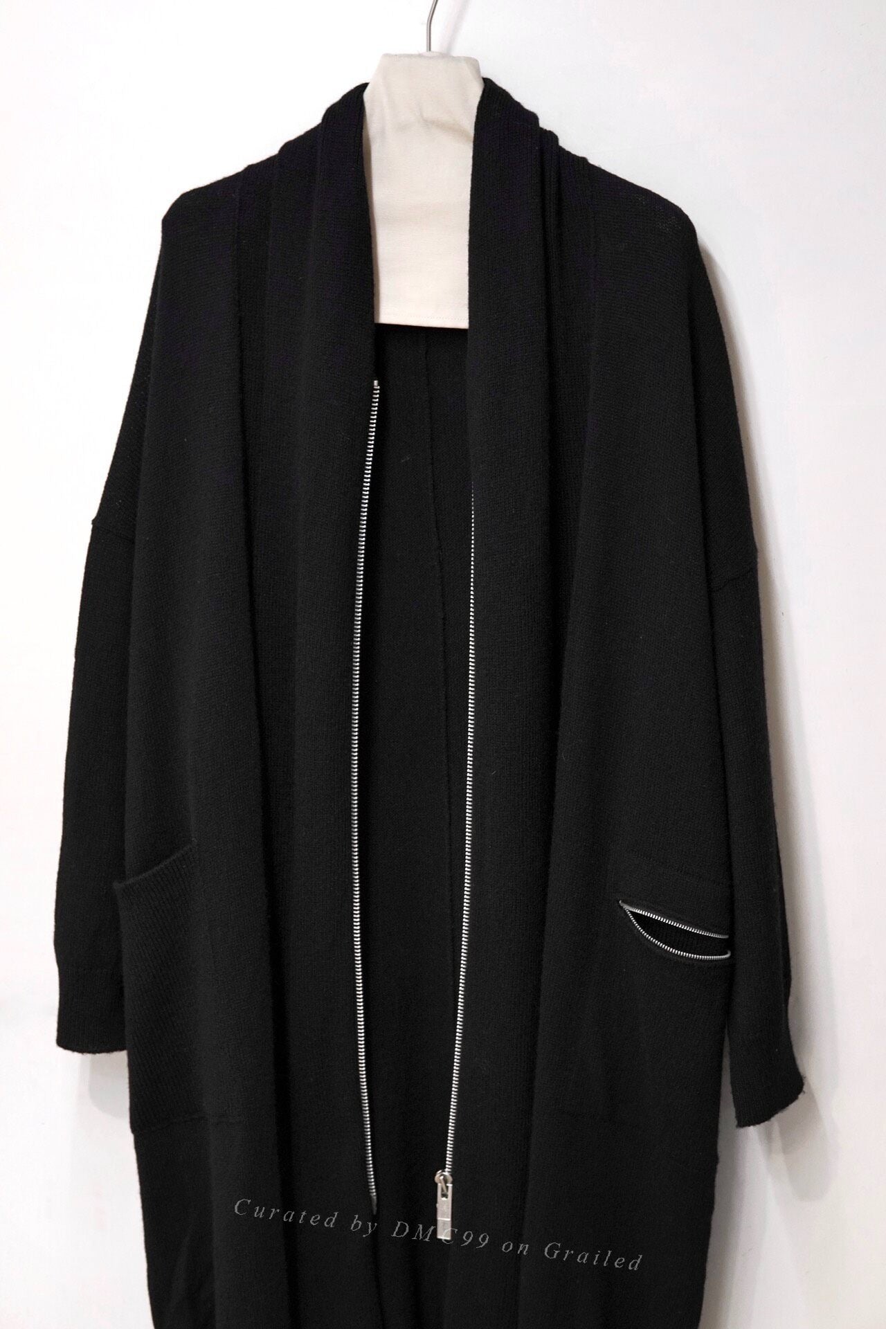 Yohji Yamamoto Pour Homme A/W 2020 Wool Zip Coat