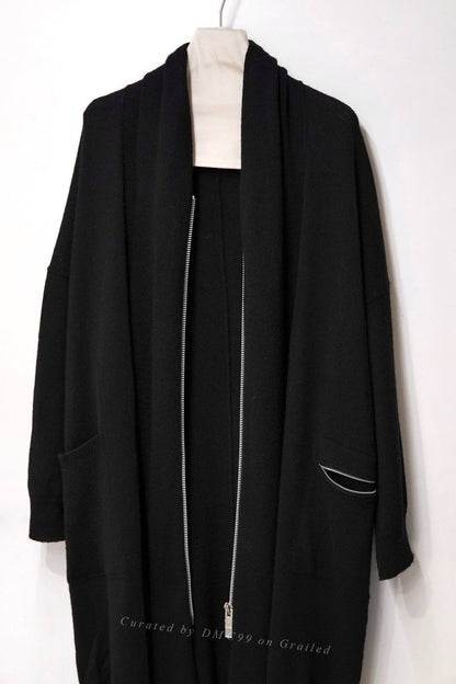 Yohji Yamamoto Pour Homme A/W 2020 Wool Zip Coat