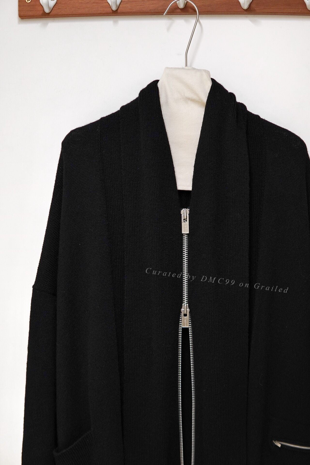 Yohji Yamamoto Pour Homme A/W 2020 Wool Zip Coat