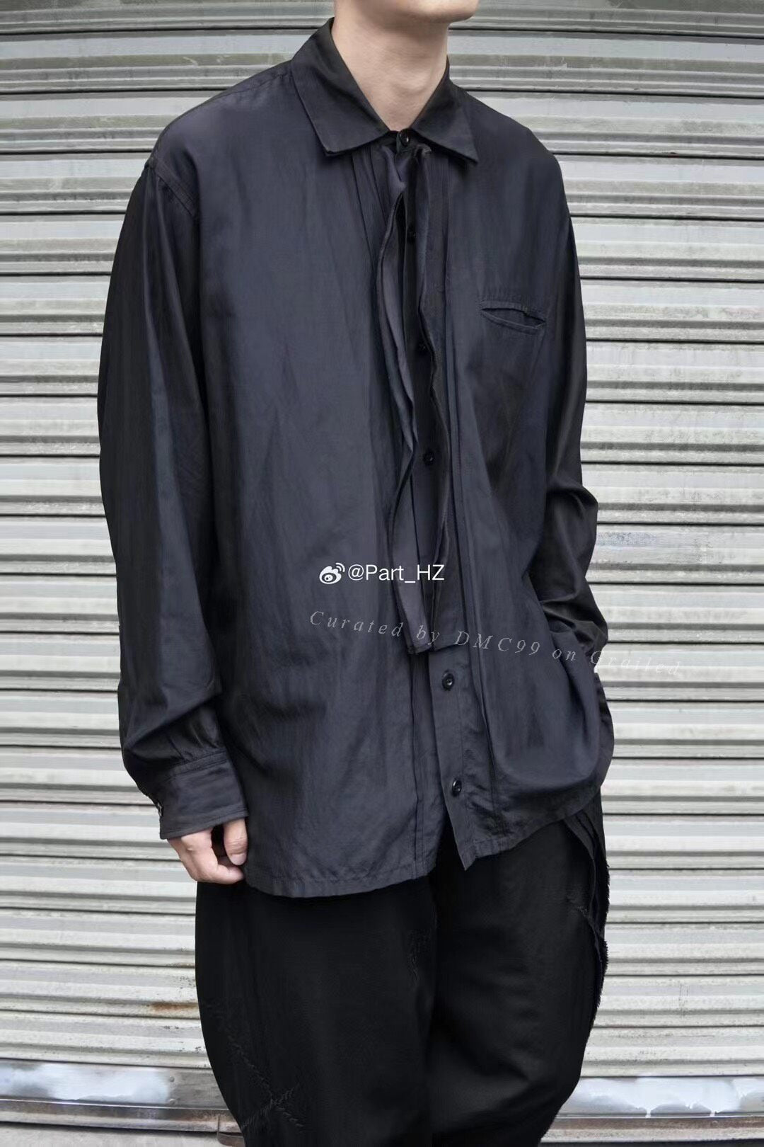 Yohji Yamamoto Pour Homme S/S 2003 Layered Shirt