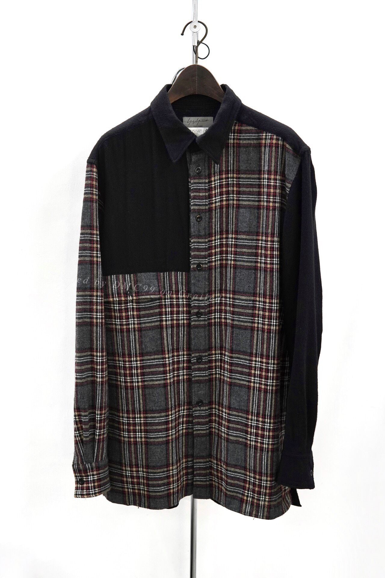 Yohji Yamamoto A/W 2008 Scottish Plaid Wool Shirt