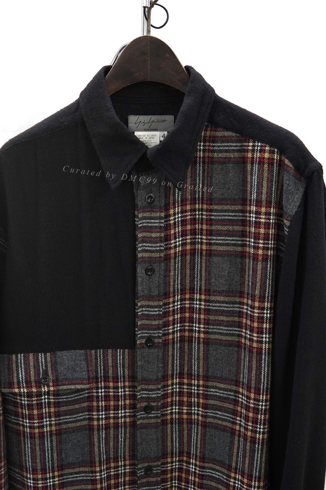 Yohji Yamamoto A/W 2008 Scottish Plaid Wool Shirt