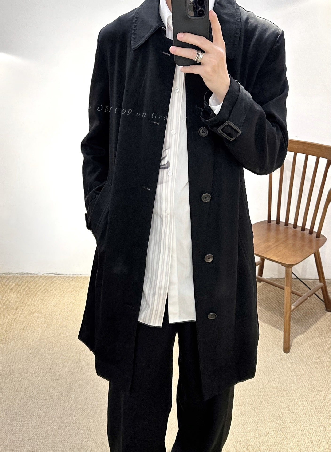 Y's by Yohji Yamamoto A/W 2007 Wool Coat