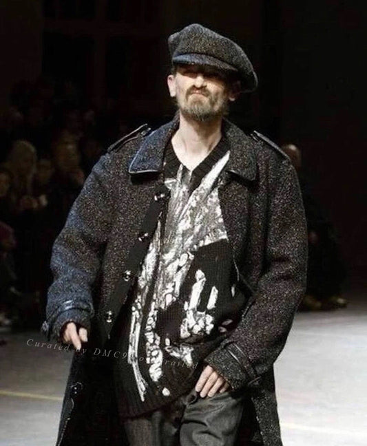 Yohji Yamamoto 04AW Hand-Painted Loose Sweater