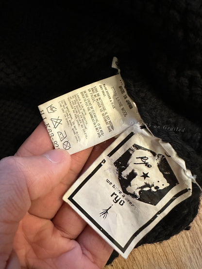 Yohji Yamamoto 04AW Hand-Painted Loose Sweater